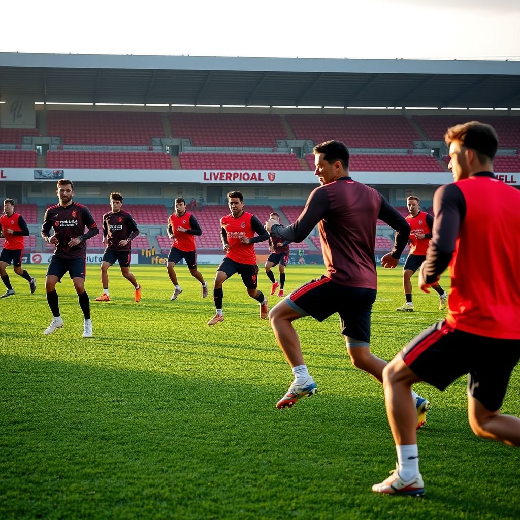 爱游戏竞技-恩菲尔德体能训练升级,备战利物浦半决赛